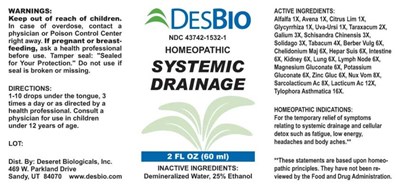 Systemic Drainage (Dsrt226 Systemic Drainage 7 31 19)